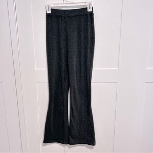 Fundamental coast flare legging yoga pants charcoal gray xs